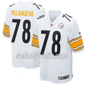 Pittsburgh Steelers Tröjor Alejandro Villanueva 78 Nike Vit - Herr